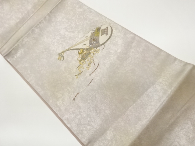 JAPANESE FUKURO OBI / WOVEN BIWA